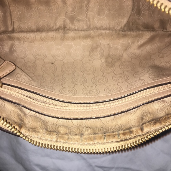 MK cream logo purse - Picture 4 of 5